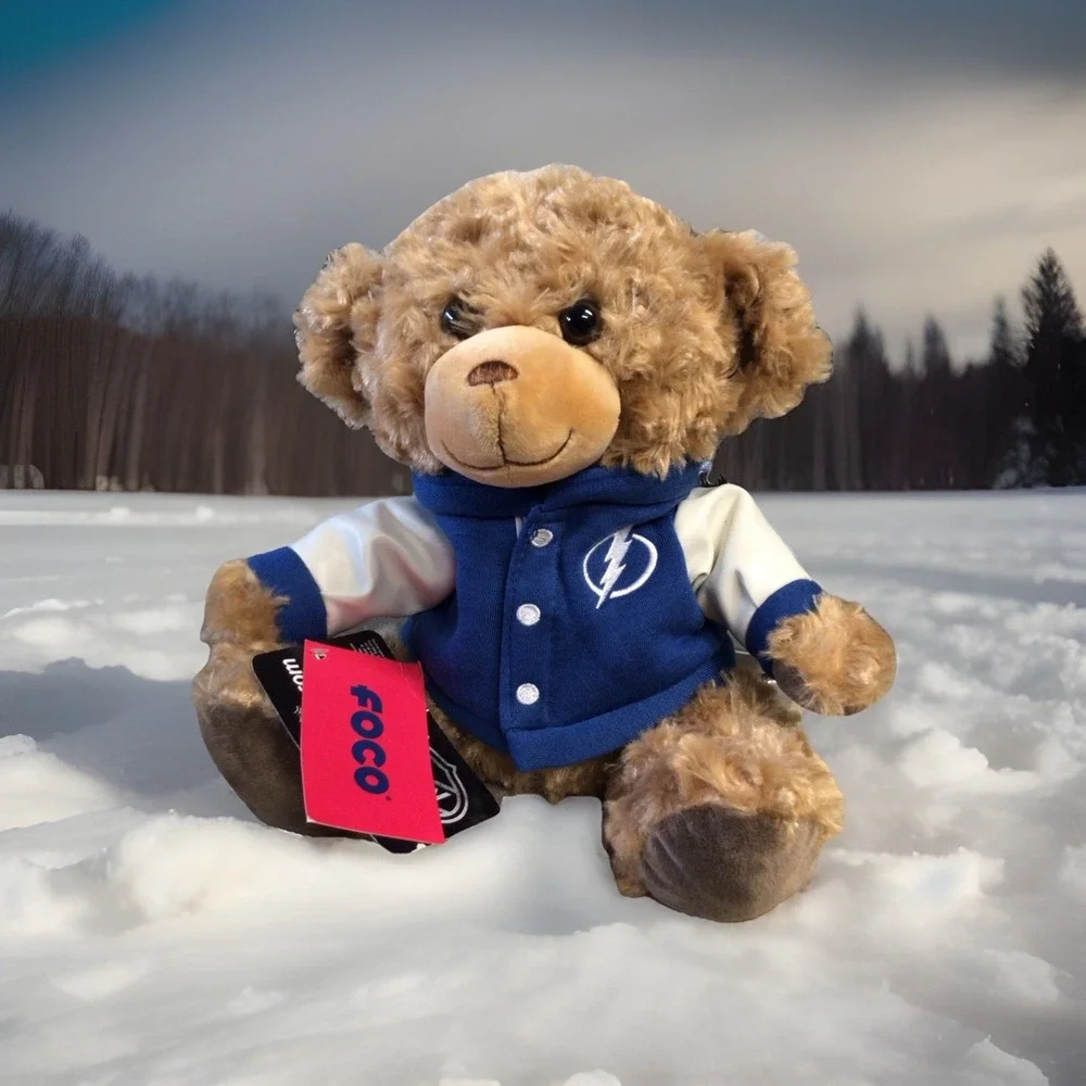 Tampa Bay Lightning hockey teddy bear plush-FOCO brand‎